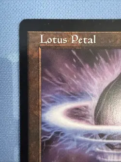 Lotus Petal - Tempest - Magic The Gathering - Vintage 1997 - Image 2