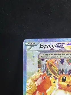 Pokemon TCG Eevee EX 174 Sir SPC Promo S&V Prismatic Evolutions NM Condition - Image 3
