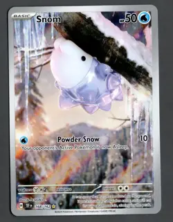Pokemon TCG Snom Scarlet & Violet Temporal Forces 168/162 - Image 1