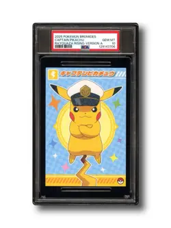 Pokemon 2025 ENSKY Bromide Captain Pikachu A PSA 10 MINT POP 3 ✨ - Image 1