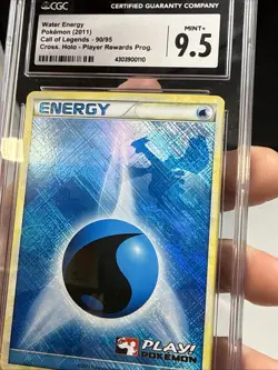 Water Energy 90/95 Call of Legends Holo Lugia Play Pokemon Graded CGC 9.5 Mint + - Image 2