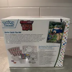 Pokemon TCG Scarlet & Violet 151 ETB Elite Trainer Box New Sealed - Image 2