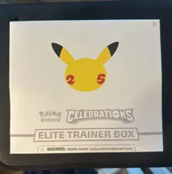 Pokemon TCG 25th Anniversary Celebrations Factory Sealed Elite Trainer Box - Image 1