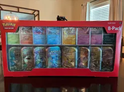 Pokemon Collectors Eevee Evolutions Mini Tin 8-Pack - Limited, Sealed, Unopened - Image 1