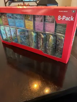 Pokemon Collectors Eevee Evolutions Mini Tin 8-Pack - Limited, Sealed, Unopened - Image 3
