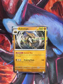 *MISCUT* Kabutops 141/165 Holo Rare Pokemon TCG: 151 - Image 1