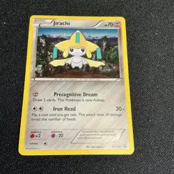 Pokemon Jirachi XY195 XY Black Star Promo Holo MP - Image 1