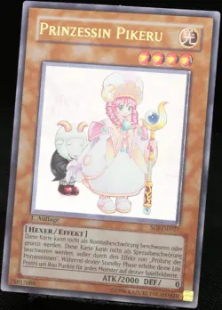 Yu-Gi-Oh! Prinzessin Pikeru SOI-DE027 1.Edition Ultimate Rare [EX-NM] | DE 2006 - Image 3