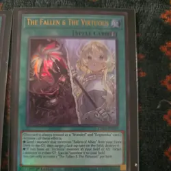 Yugioh! The Fallen & The Virtuous - CH01-EN019 - Ultra Rare - NM/M GET ALL 8! - Image 2