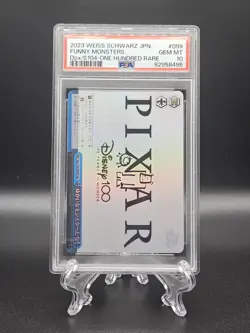 Weiss Schwarz Disney 100 Funny Monsters Pixar Dpx/S104-099 HND PSA 10 - Image 1