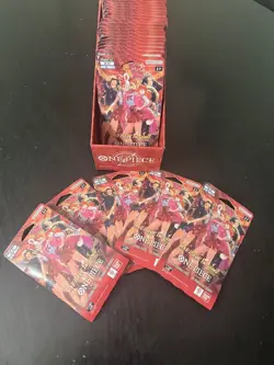 ONE PIECE Card Game EB-03 Heroines Sleeved Booster Pack LOT of 50 NEW Sealed - Image 2