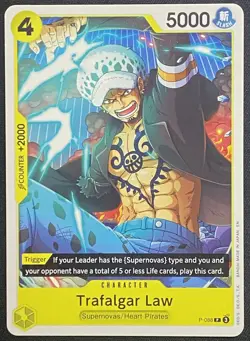 2x Trafalgar Law P-088 Promo Card - The Best Vol. 2 PRB-02 - One Piece TCG - Eng - Image 3