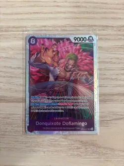 OP10-071 Donquixote Doflamingo English SR NM One Piece TCG Card Game - Image 1