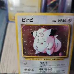 Pokemon TCG Clefairy Holo Rare Card Base Set Japanese HP - Image 2
