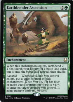 MTG Earthbender Ascension (175) | NM | Avatar: The Last Airbender {TLA} - Image 1