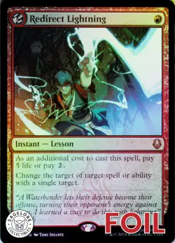 MTG Redirect Lightning (151) | NM Foil | Avatar: The Last Airbender {TLA} - Image 1