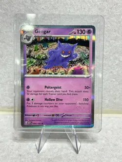 Pokemon Card Gengar Holo 94/165 Scarlett & Violet Pokemon 151 Holo NM - Image 3