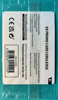 Ceruledge 040/091 - Pokemon Day 2024 Stamped Sealed Promo Card Pokemon - Image 2