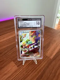 CGC 10 SEQUENTIAL Set Bulbasaur 143/142 Squirtle 148/142 Stellar Crown Pokemon - Image 4