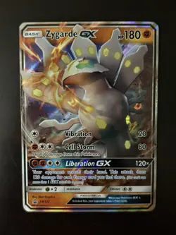 Pokemon TCG Zygarde GX Black Star Promo SM Promo SM122 Holo 2018 - Image 1