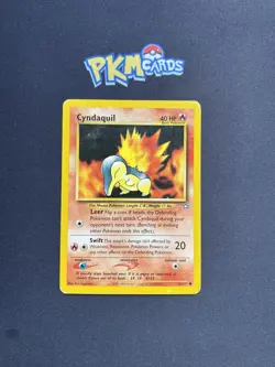 Pokemon TCG Cyndaquil Neo Genesis 56/111 Regular MP. - Image 1