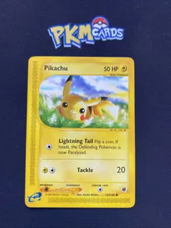 Pokemon TCG Pikachu Expedition 124/165 Regular MP. - Image 1