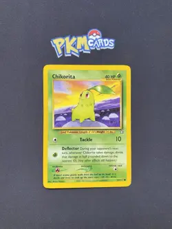 Pokemon TCG Chikorita Neo Genesis 53/111 Regular MP. - Image 1