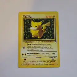 Pokemon Vintage Ivy Pikachu #1 WotC Black Star League Promo 1999 - Image 1