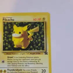 Pokemon Vintage Ivy Pikachu #1 WotC Black Star League Promo 1999 - Image 3