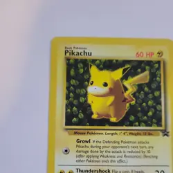 Pokemon Vintage Ivy Pikachu #1 WotC Black Star League Promo 1999 - Image 4