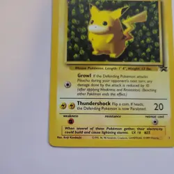 Pokemon Vintage Ivy Pikachu #1 WotC Black Star League Promo 1999 - Image 5