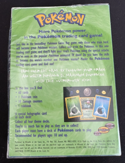 1999 WOTC Pokemon Factory Sealed Overgrowth Theme Deck - Potentially Shadowless - Image 2