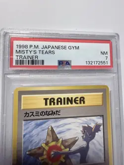 Pokemon TCG Misty's Tears Gym Challenge Japanese Nm PSA 7￼ - Image 2