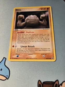 [NM] Ditto - 62/113 Geodude EX Delta Species Nintendo Pokemon TCG - Image 2