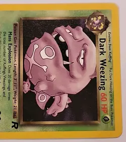Pokemon TCG Dark Weezing 31/82 Team Rocket Regular - Image 3