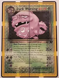 Pokemon TCG Dark Weezing 31/82 Team Rocket Regular - Image 5