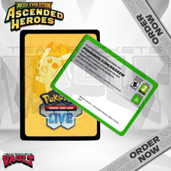 100x Ascended Heroes Codes Booster Pokemon TCG LIVE - PTCGL - SENT FAST - Image 1