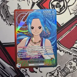 #2 Nefeltari Vivi EB03-001 Alternative Art Leader One Piece card Eb03 English - Image 1