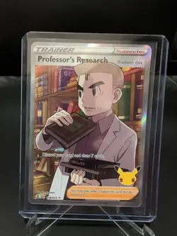 Professor's Research 024/025 Full Art Ultra Rare Pokemon Card NM - Image 1