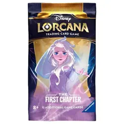 Disney Lorcana The First Chapter Booster Pack 12 Cards English - Image 1