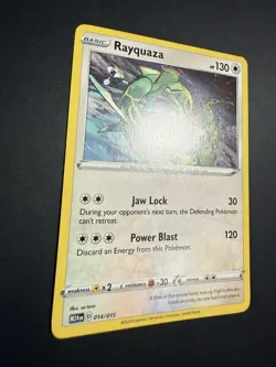 LP Rayquaza 014/015 McDonald's Promo 2024 Regular Pokemon card English - Image 2