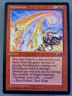 Pyrokinesis Alliances MTG—Never Played Near Mint—Vintage Magic the Gathering - Image 1