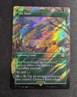 The Shire (Borderless) ( Foil) Universes Beyond: the Lord of the Rings - Image 1
