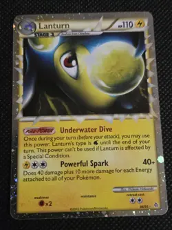 Pokemon LANTURN Prime 86/95 HgSs Unleashed - Image 1