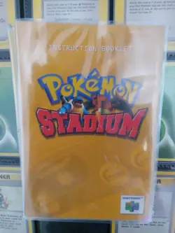 Vintage Pokemon Lot From The 90's N64,gameboy Manuals, Gold Mewtwo, jumbo promo - Image 5