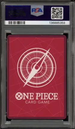 One Piece CCG Monkey.D.Luffy Dodgers X One Piece Night EB02-010 PSA 10 Gem Mint - Image 2