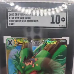 Son Goku Forever in Our Memories FOIL Dragon Ball Super Card SGC 10 - Image 3