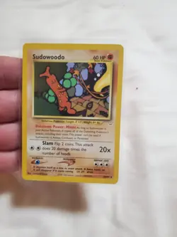 Sudowoodo 26/64 Rare Neo Revelation Unlimited Pokemon Card LP - Image 1