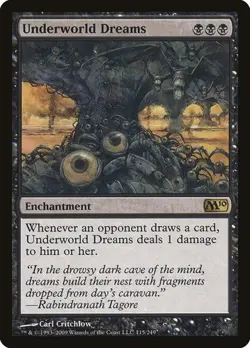 1x Underworld Dreams LP Eng MTG - Magic 2010 - Image 1