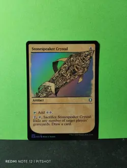 FOIL Stonespeaker Crystal / Steinfluster-Kristall - MTG Magic - Image 1